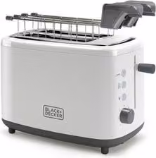 Tostapane Black+Decker 820W in bianco o nero