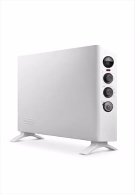 Termoconvettore a pavimento DeLonghi HSX 3320FTS bianco con timer e termostato
