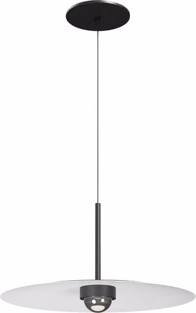 Beneito & Faure Hat Suspension Recessed 8W 83º 3000K Nero Opaco - Lampada a sospensione LED professionale per interni a luce calda