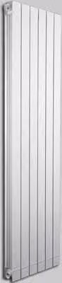 Radiatore Termoarredo Fondital Garda S 90 Bianco, H 160 cm, 4 Elementi