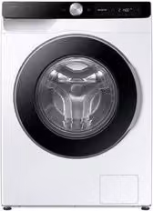 Samsung Lavatrice Caricamento Frontale 9 Kg Classe A AI Control Ecodosatore Bianco e Nero L 60 cm x P 55 cm x H 85 cm 1400 giri/min