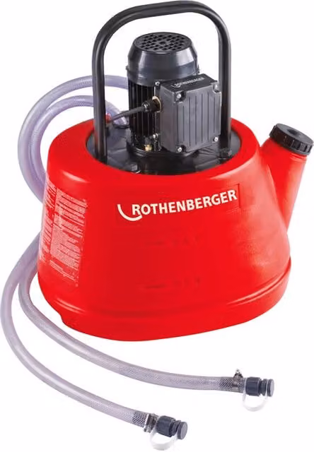 Pompa stura scarichi ROTHENBERGER Rocal 150 W rossa