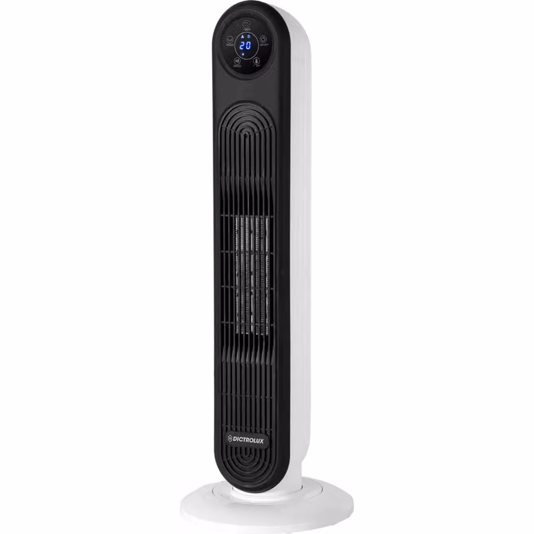 Termoconvettore Ceramico Verticale Dictrolux 2 in 1 da 2000 Watt con Telecomando e Timer
