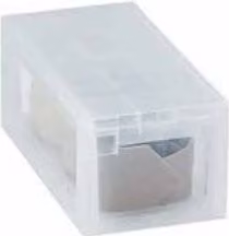 Contenitore a cassetto Terry trasparente da 7 l