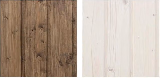 Kit di impregnanti per legno TIMBELA a base acquosa con protezione UV e idrorepellente, 10 litri Bianco e 10 litri Nero