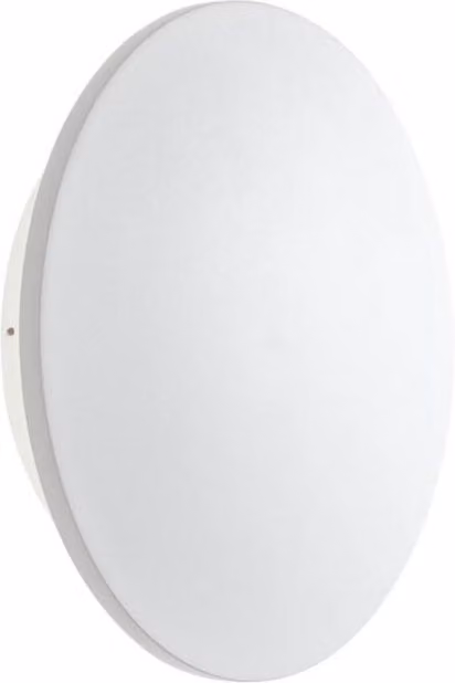 Applique da esterno Redo Group Tanit con LED luce bianca calda, modello round in alluminio e plastica, colore bianco o grigio