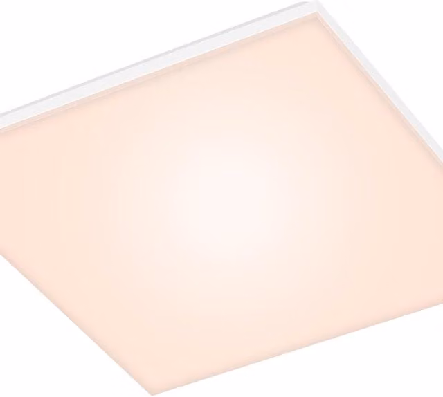 Pannello LED Frameless Briloner Bianco, incasso quadrato, 2800 Lumen, con 3 temperature di colore regolabili e funzione dimmable, L/P: 45 x 45 cm