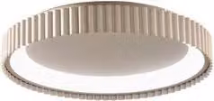 Plafoniera LED Nike LED-NIKE-PL40-ORO dorata con diametro di 39 cm, luce calda da 4380 lumen, protezione IP20