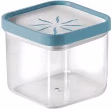 Barattolo in plastica Color Style Azzurro da 800 ml V60129400610