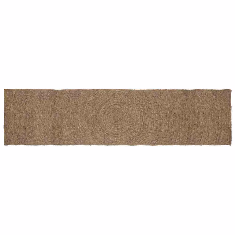 Tappeto da area vidaXL in juta grigio L: 400 cm, P: 80 cm