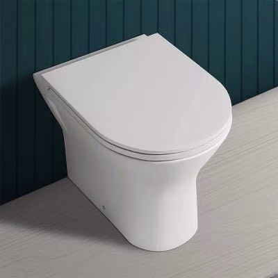 Water filomuro serie Feeling INBAGNO in ceramica bianco matt senza brida L: 55 cm, P: 40 cm, H: 36 cm
