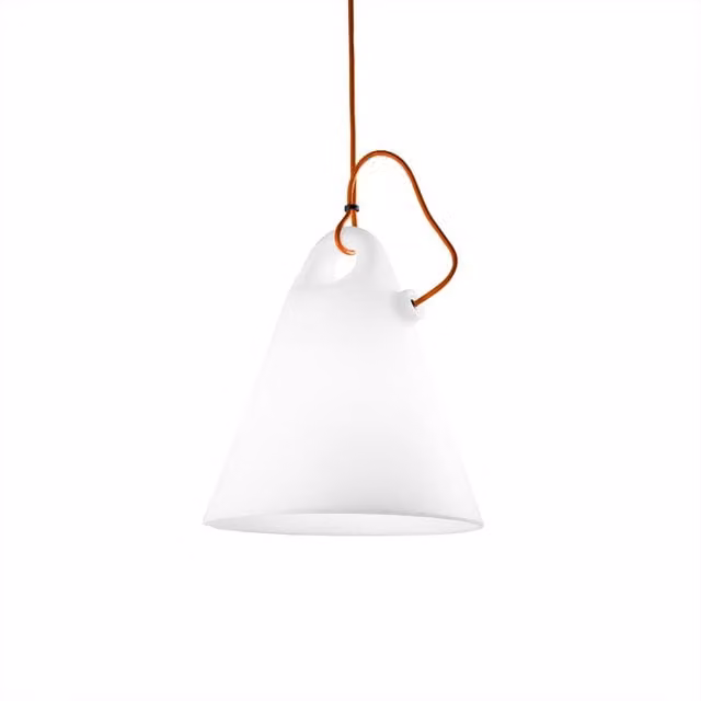 Martinelli Luce Trilly Lampada da Sospensione Bianca Regolabile per Esterni IP65