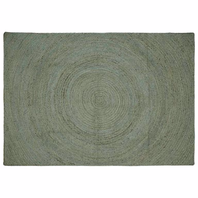 Tappeto in juta vidaXL verde per area living L: 290 cm, P: 200 cm