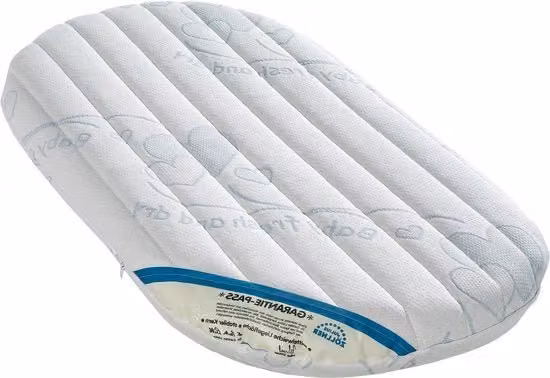 Materasso per neonati Zöllner Wiegmatras Air Plus bianco L 70 cm x P 37 cm