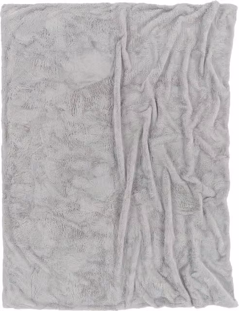 Coperta morbida Solina grigio L: 200 cm, P: 240 cm