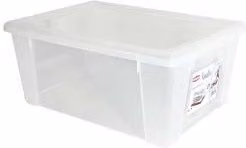 Contenitore Multiuso Visual Box Stefanpl Trasparente 10 Lt L: 36 cm, P: 25 cm, H: 14 cm