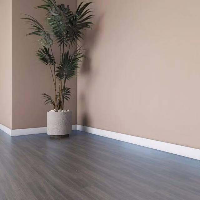 Set di 32 profili battiscopa Coevorden neu.haus in polistirolo bianco, L: 195 cm, H: 7 cm, P: 1,2 cm