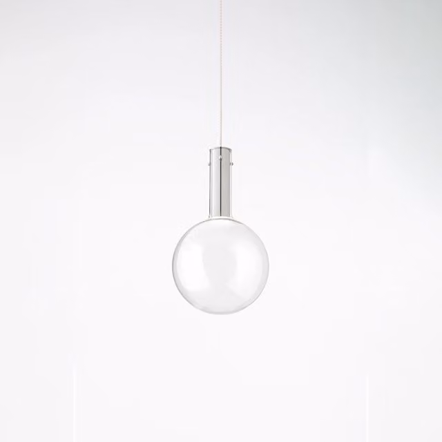 Lampada a sfera in vetro trasparente Perenz Illumina Serie Ampolla con cavo da 200 cm, Diametro: 25 cm