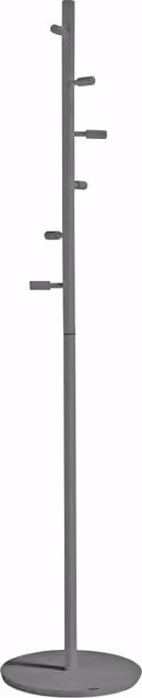 Appendiabiti Herdasa in legno di faggio con finitura grigio opaco L: 182 cm, P: 37 cm, H: 37 cm