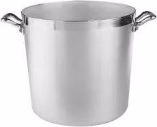Pentola cilindrica con 2 manici Agnelli Family in alluminio silver diametro 32 cm