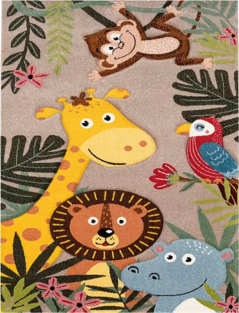 Tappeto per bambini Diamora beige L: 140 cm, P: 200 cm