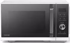 Microonde Toshiba MW3 SAC23SF Air Fry con Grill, 900W, 23 Lt, Bianco