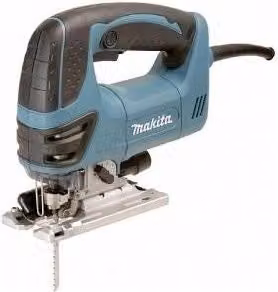 Makita 4350FCTJ Seghetto Alternativo 720W con Velocità Regolabile, 4 Posizioni Pendolo, Base Inclinabile e Valigetta MAKPAC, Nero e Blu