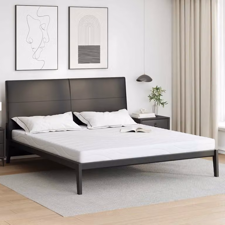 vidaXL Materasso in Gel con Regolazione della Temperatura, Bianco, L/P: 200 x 200 cm