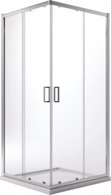 Box Doccia Rettangolare Idralite Modello Ready Trasparente con Vetro da 6mm L: 120 cm, P: 70 cm, H: 185 cm