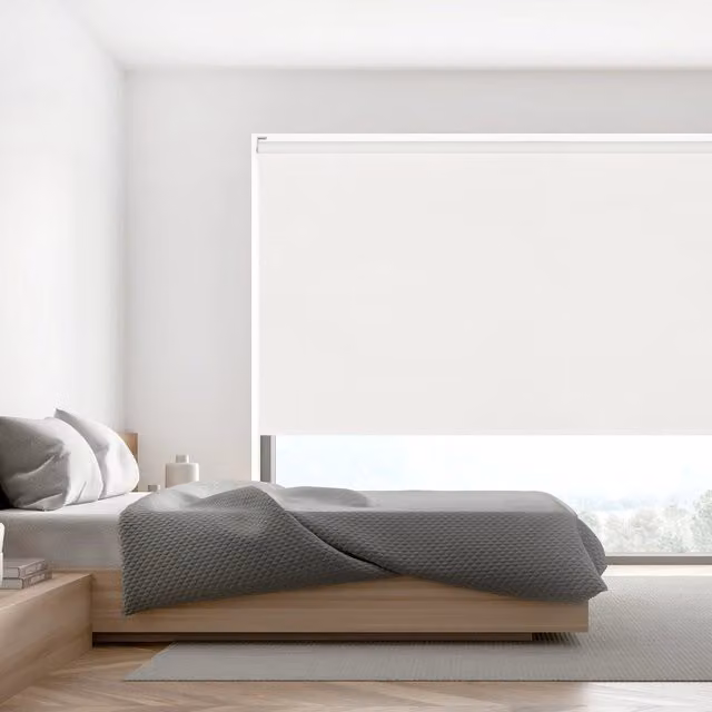 Tenda a rullo oscurante e termica Viewtex Sundusk bianco L: 180 cm, H: 250 cm