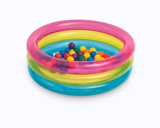 Piscina gonfiabile per bambini Intex Ball Pit multicolore L: 86 cm, H: 25 cm