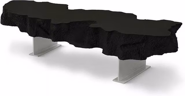 Panchina Broken Bench Gufram Limited Edition colore Almost Black