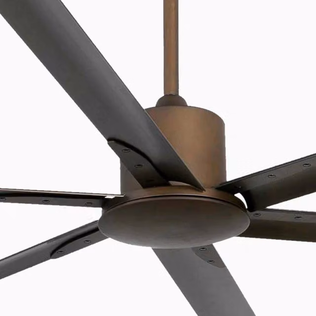 Ventilatore a soffitto Andros Faro Barcelona in metallo colore marrone