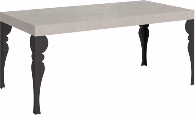 Tavolo allungabile Itamoby Paxon Premium cashmere con gambe antracite L: 180/440 cm, P: 90 cm