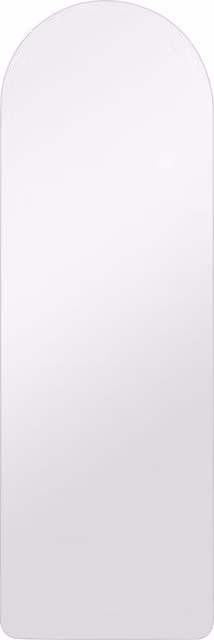Specchio da Parete ad Arco HOMCOM con Illuminazione LED Regolabile e Controllo Touch in Vetro Temperato, L 40 cm x P 3 cm x H 120 cm