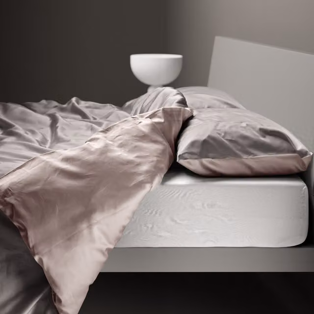 Copripiumino reversibile DaunenStep Oasi Kiss in cotone Mako Satin per adulti L: 240 cm x P: 220 cm