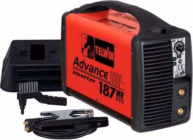 Saldatrice inverter MMA Telwin rossa