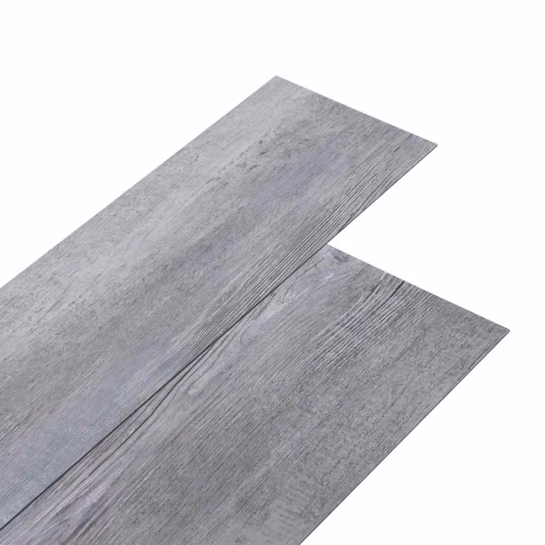 Plance per pavimenti autoadesive in PVC vidaXL effetto legno grigio moderno