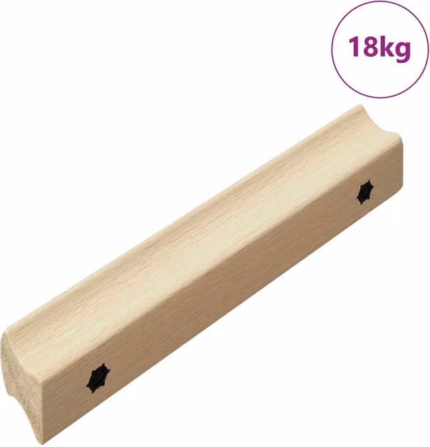 Maniglia Dritta DESIGN IN Colore Legno Naturale L: 13 cm, P: 3 cm, H: 1,8 cm CFW8343463
