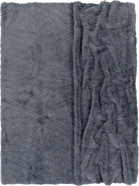 Coperta morbida Arnia antracite L: 150 cm, P: 200 cm