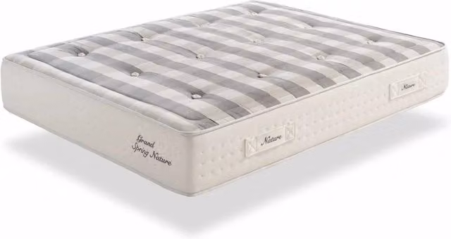 Materasso a molle insacchettate Grand Spring Nature Moonia, colore bianco, L/P/H: 180 x 200 x 30 cm