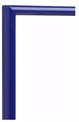 Cornice in plastica Bubola & Naibo BASIC PLA STYLE Blu lucido L 40 cm x H 50 cm