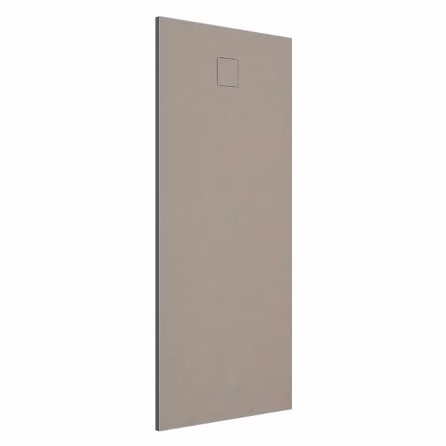 Piatto doccia rettangolare Parama Samos in mineral cast colore marrone effetto pietra L: 170 cm, P: 90 cm
