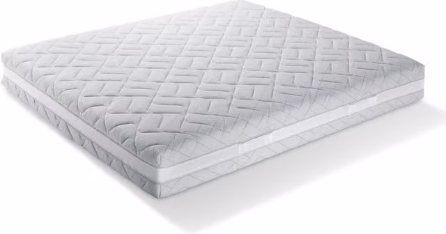 Materasso Ibrido DaunenStep Classic Bianco con Molle Indipendenti e Copertura Removibile