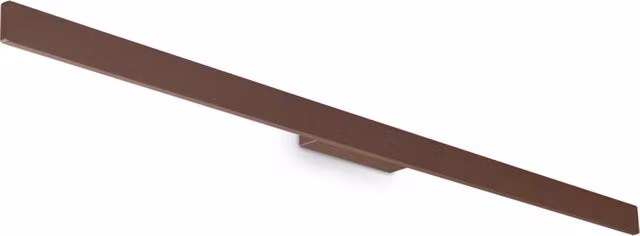 Applique da parete moderna IDEAL LUX Coffee in alluminio e vetro con LED da 23W 3000K IP54