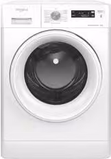 Whirlpool Lavatrice Carica Frontale 8 Kg Classe A 1200 giri/min Bianco L/P/H: 59,5 x 63 x 84,5 cm