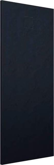 Piatto doccia rettangolare Parama colore nero effetto pietra con superficie antiscivolo L: 160 cm, P: 80 cm