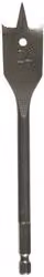 Punta trapano per legno KWB con codolo esagonale da 24 mm, colore argento