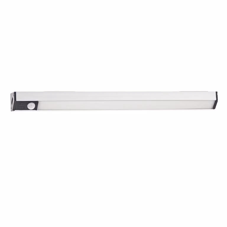 Dictrolux Barra LED Angolare Smartlight Bianca Ricaricabile con Sensore di Movimento e Dimmerabile L: 26 cm