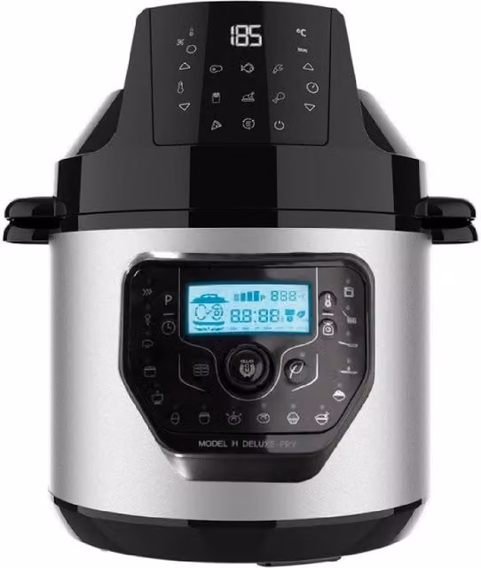 Pentola programmabile Cecotec Gm H Deluxe Fry in acciaio inossidabile color argento con timer